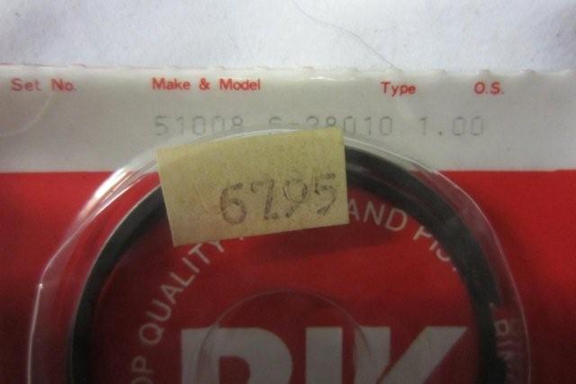 Zuigerveren Suzuki TS 125 ER/X 76/87 1.00 mm